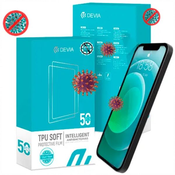 Film antibactérien Avant pour écran intelligent (50 PCS)