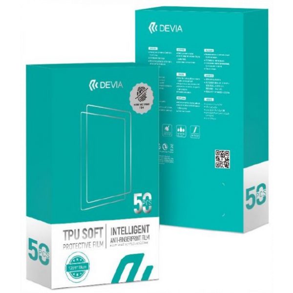 Intelligent Tpu Soft Anti-Fingerprint Protector Front Film (50 pcs)
