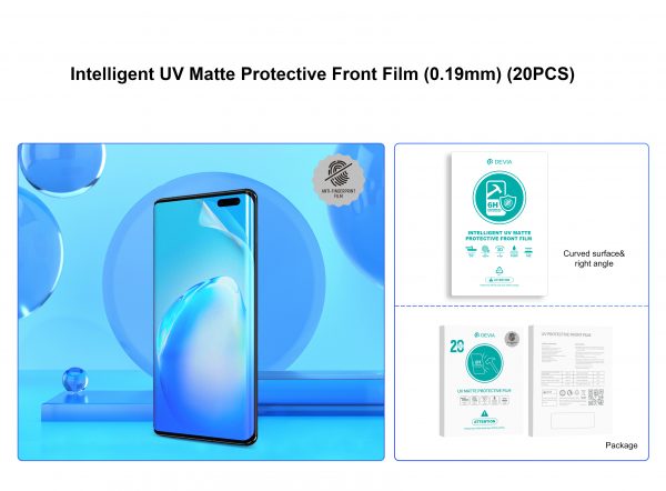 Film de protection avant mat UV intelligent (0,19 mm) (20 pièces) – Image 3